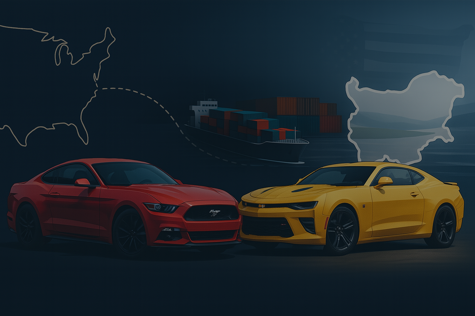 Ford Mustang или Chevrolet Camaro
