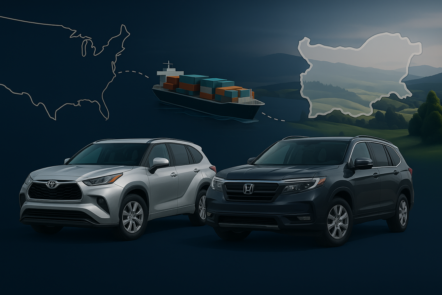 Toyota Highlander или Honda Pilot