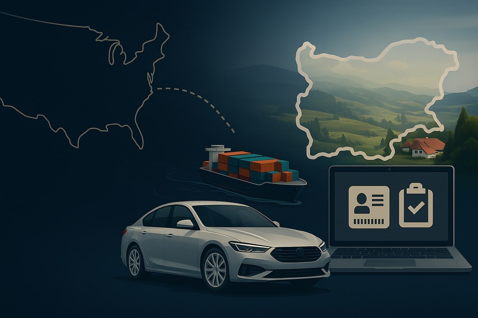 Внос Автомобили от САЩ УНП и СВФР за Фирми 2025